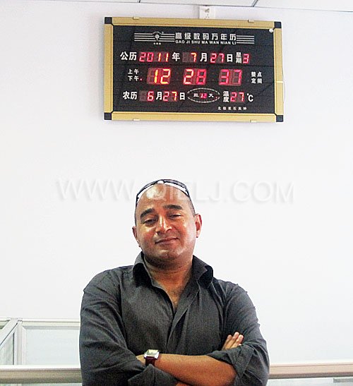 2011年7月25日，外國友人參觀考察我公司！明經(jīng)理等接待并陪同參觀！(圖3)